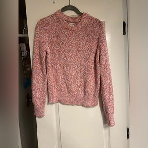 J Crew XS Pink Sweater NWT